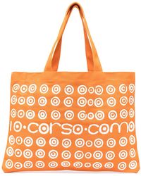 10 Corso Como - Spiral Logo Print Tote Bag - Lyst