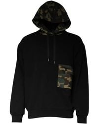 Dolce & Gabbana - Camouflage-Print Hoodie - Lyst