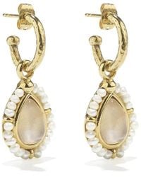 Goossens - Venise Rock Crystal Earrings - Lyst