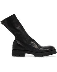 Guidi - Zip-fastening Leather Ankle Boots - Lyst