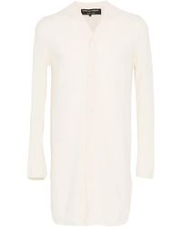 Comme des Garçons - Cardigan Long À Boutonnière - Lyst