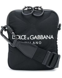 Dolce & Gabbana - Bolso messenger con logo - Lyst