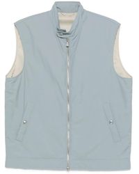 Eleventy - Chaleco Con Bolsillo De Cremallera - Lyst