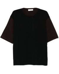 Lanvin - Colour-Block Short-Sleeve T-Shirt - Lyst