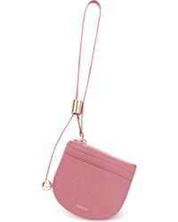 Furla - Laura Pasjeshouder Met Halve Maan En Rits - Lyst