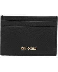 Dell'Oglio - Pebbled Card Holder - Lyst
