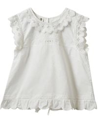 THE GARMENT - Broderie-Anglaise Blouse - Lyst