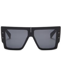 BALMAIN EYEWEAR - B-grand Oversize-frame Sunglasses - Lyst