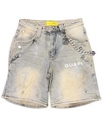 GUAPI - Shorts Verfraaid Met Ketting - Lyst