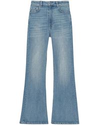 Ganni - Wide Jeans - Lyst