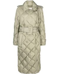 Dorothee Schumacher - Quilted Belted-waist Trench Coat - Lyst