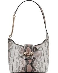 Guess - Snake-Effect Chain Tote Bag - Lyst
