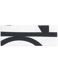 TOTEME - Monogram-Print Headband - Lyst