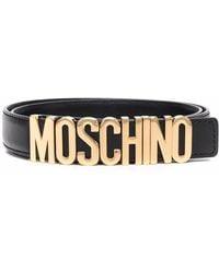 Moschino - Gürtel Mit Logo - Lyst