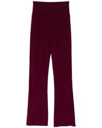 Norma Kamali - Boot Pant Trousers - Lyst