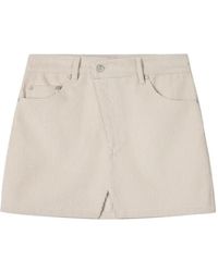 Rest&Recreation - Ribfluwelen Mini-Rok - Lyst