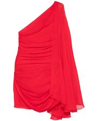 GIUSEPPE DI MORABITO - One-Shoulder Draped Mini Dress - Lyst