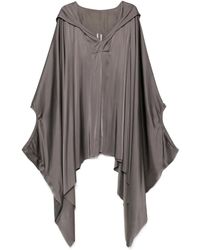 Rick Owens - Kaftan mit Kapuze - Lyst