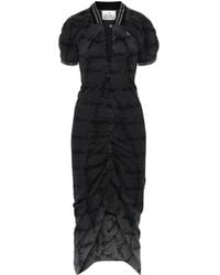 Vivienne Westwood - Abito Midi Con Stampa - Lyst