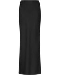 Loulou de Saison - Eli Silk-Twill Maxi Skirt - Lyst