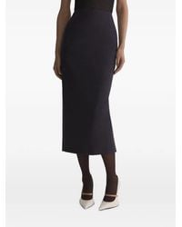 Mugler - Midi Pencil Skirt - Lyst
