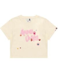 Aape By A Bathing Ape - Cropped T-Shirt - Lyst