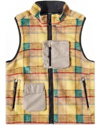 Canada Goose - Legion Check Fleece Vest - Lyst