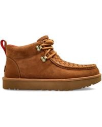 UGG - Ambush Woven Lace-Up Boots - Lyst