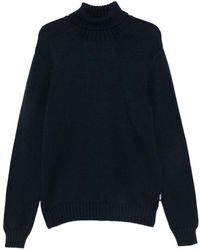 Add - Roll-Neck Ribbed-Trim Sweater - Lyst