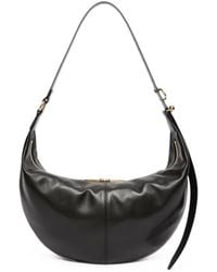 Sportmax - Pioppo Crescent Leather Shoulder Bag - Lyst
