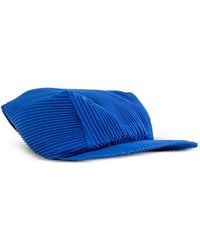 Pleats Please Issey Miyake - Pleated Baseball Cap - Lyst