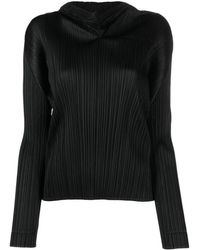 Pleats Please Issey Miyake - Sudadera Monthly Colours September con capucha - Lyst