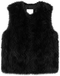 Yves Salomon - Feather-Embellished Gilet - Lyst