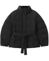 Maison Kitsuné - Belted Quilted Coat - Lyst
