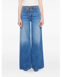 Mother - Drawstring Jeans - Lyst