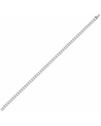 Pragnell - 18Kt Brilliant Cut Diamond Line Bracelet - Lyst