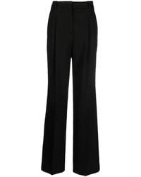 HUGO - Box-Pleat High-Waisted Trousers - Lyst