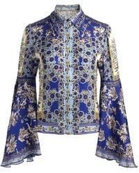 Alice + Olivia - Haut Willa À Manches Évasées - Lyst