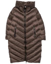 SERGIO MORETTI FIRENZE - Quilted Hooded Coat - Lyst