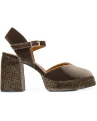 Castañer - Visby Velvet Pumps - Lyst