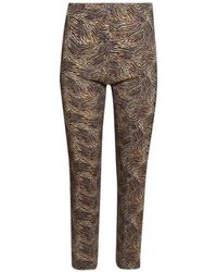 TOVE - Drew Zebra-Print Trousers - Lyst