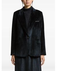 Peserico - Corduroy Single-Breasted Jacket - Lyst