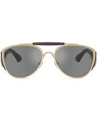 Burberry - Pilot-Frame Sunglasses - Lyst
