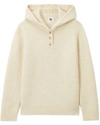 B+ AB - Button-Up Hooded Sweater - Lyst