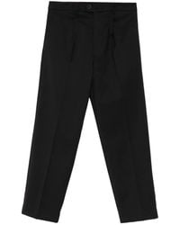 Amaranto - Pleated-Front Trousers - Lyst