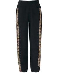 Antik Batik - Embroidered Trousers - Lyst