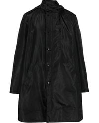 Marine Serre - Hooded Logo-Print Windbreaker - Lyst