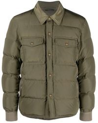 Tom Ford - Padded Jacket In Techno Ottoman - Lyst