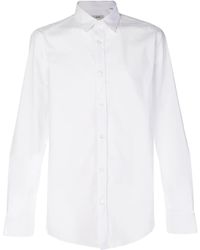Grifoni - Long-Sleeve Fitted Shirt - Lyst