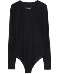 MM6 by Maison Margiela - Long-Sleeve Bodysuit - Lyst